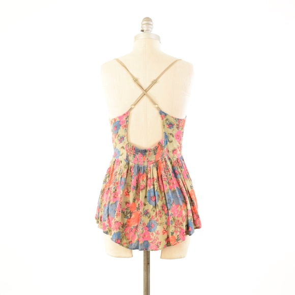 ❌SOLD❌Free People Crinkled Rayon Tank - Picture 4 of 6